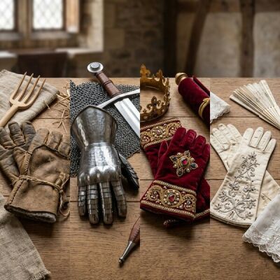 Die Geschichte des Handschuhs im Mittelalter - Mittelalter Handschuhe: Geschichte &amp; Bedeutung im Überblick