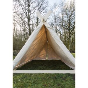 Wikingerzelt, 3 x 2.7 x 2 m, 350 gsm, naturfarben