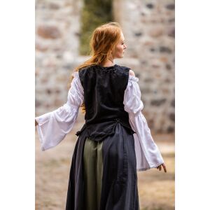 Miederweste Schwarz "Odette"