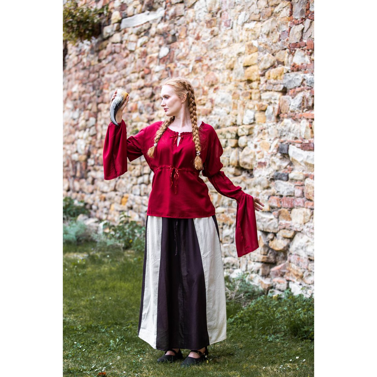 Bluse "Victoria" Rot XL
