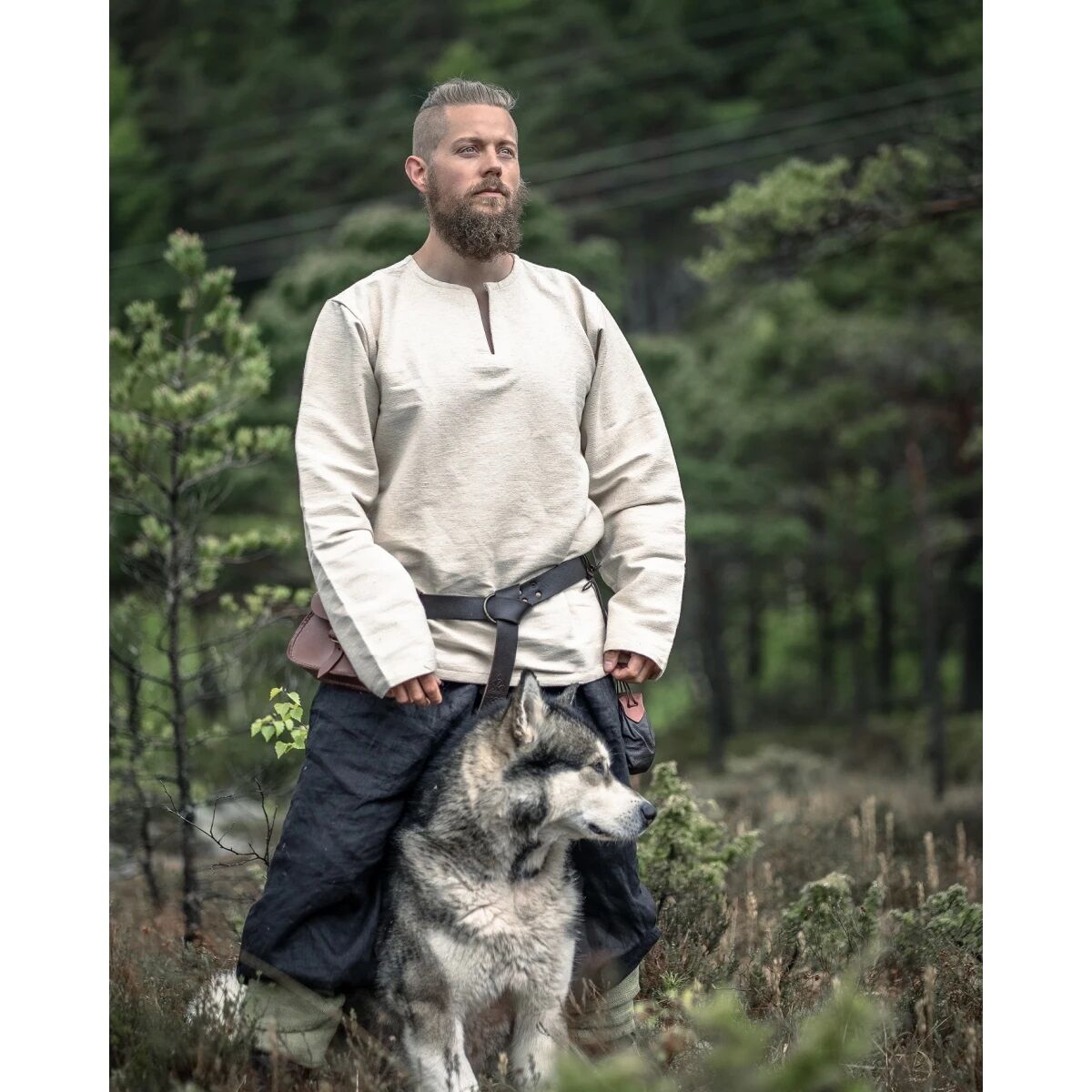 Wikingertunika Natur "Ivar" XL