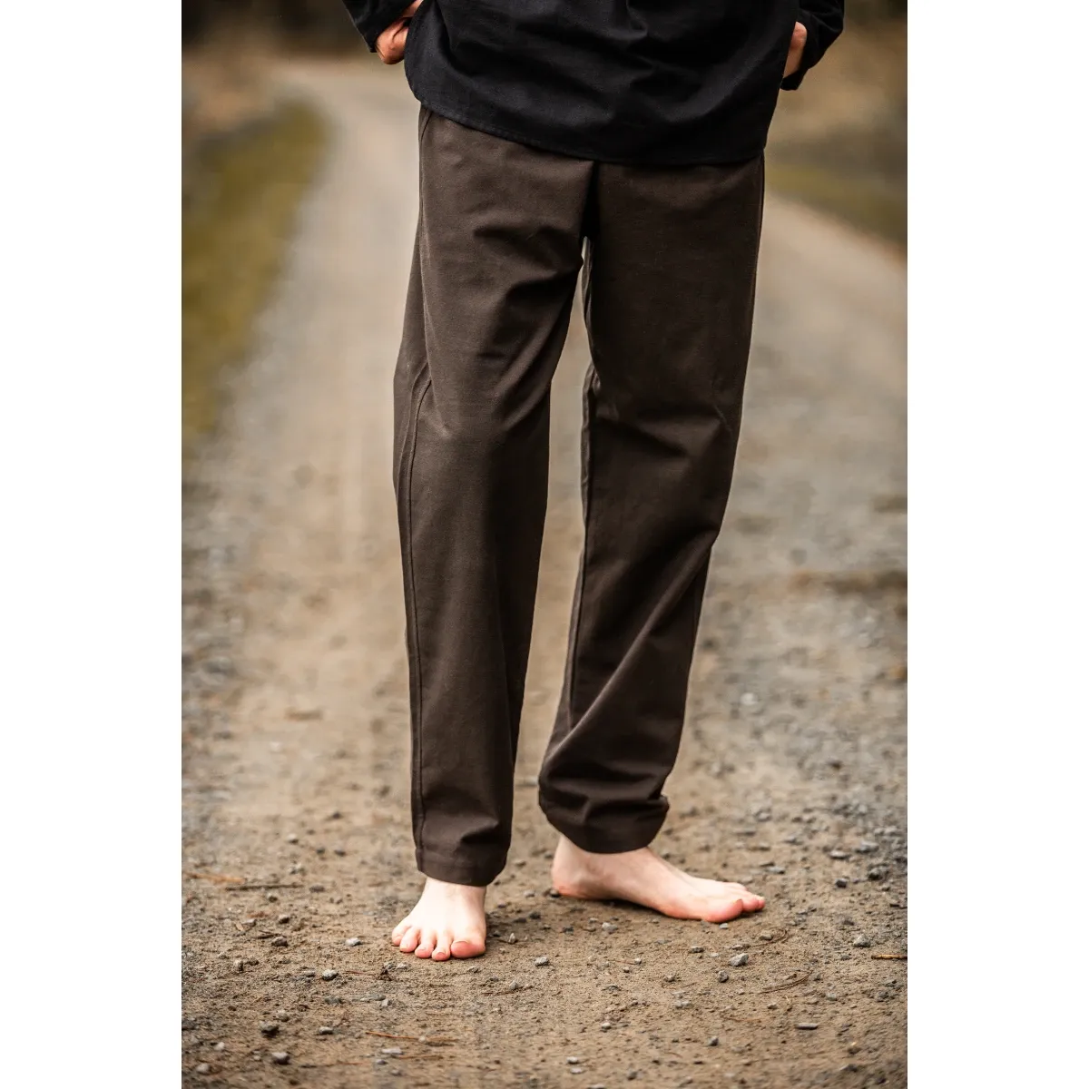 Mittelalter Hose dunkelbraun „Peter“ XL