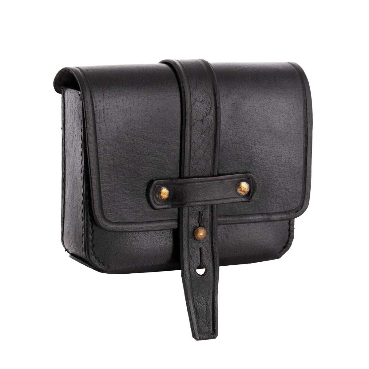 Kleine Ledertasche, Gürteltasche, verschiedene Farben Schwarz