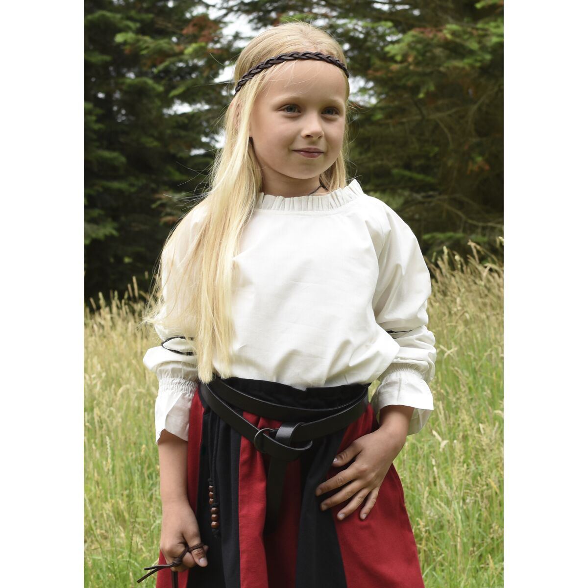 Kinder Mittelalter-Langarmbluse Helena,  box