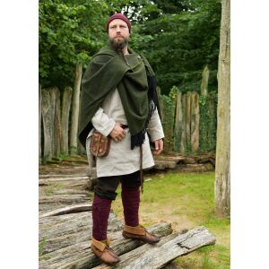 Wikinger Kappe "Forseti" aus 100% Wolle – Wollmütze