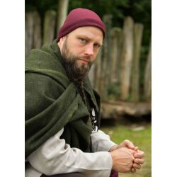 Wikinger Kappe "Forseti" aus 100% Wolle – Wollmütze